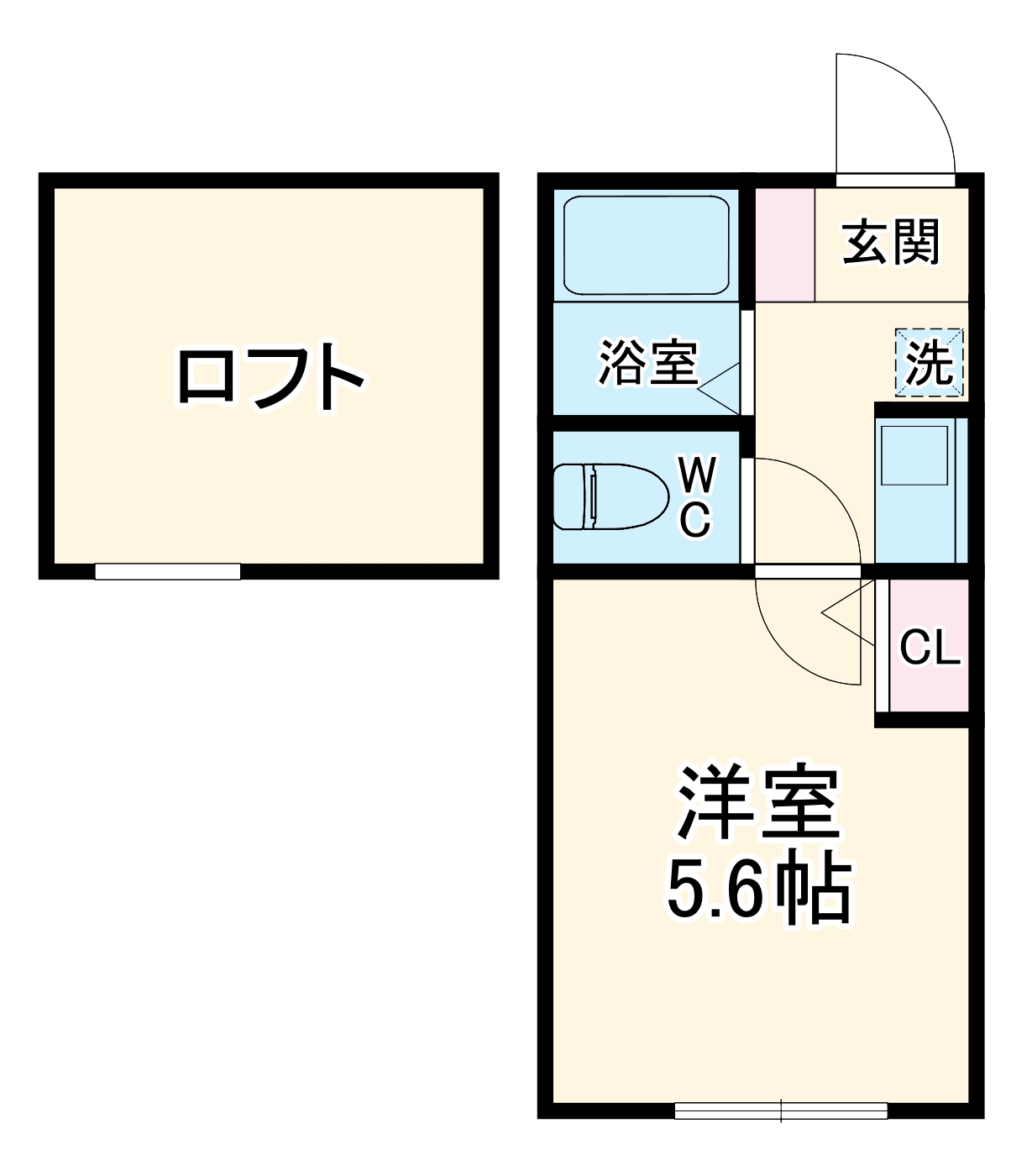 サンライズ長津田の間取り