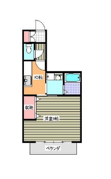 ブラッサム高森の間取り