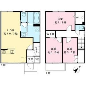 Nanamagirly Villa (ナナマガリヴィラ)の間取り
