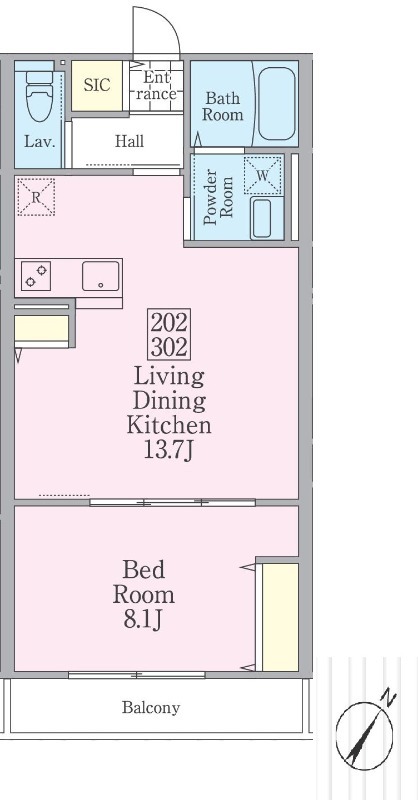チェルアムールの間取り