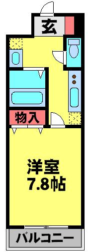 オアゾ桜台の間取り