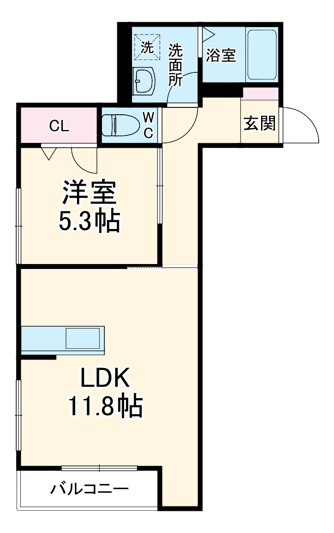 Beat・Enchante21の間取り