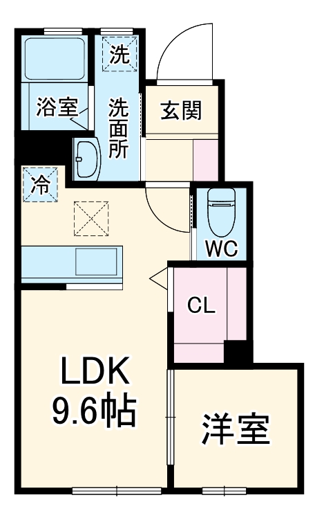 リーブルファイン松戸五香の間取り