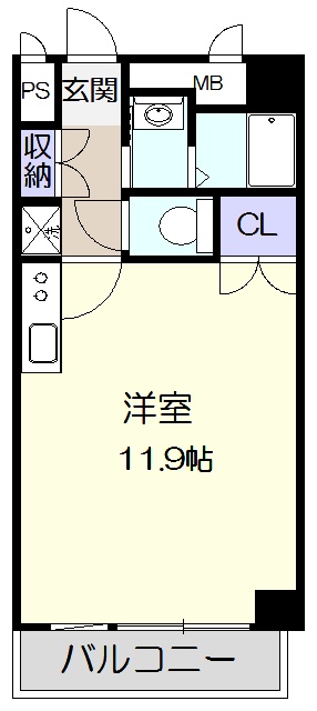 アロンノーブルⅡの間取り