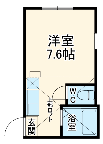 ユナイト弘明寺アレハンドロの間取り