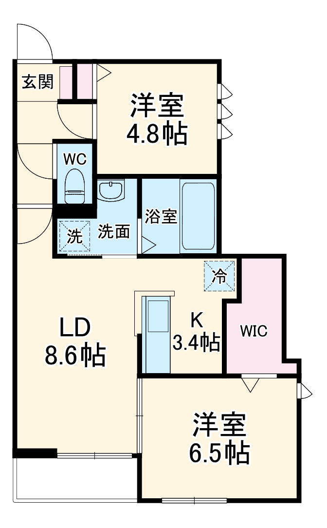 グランメゾン楓の間取り
