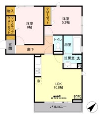 ヘリオス吉川美南 プルートーンの間取り