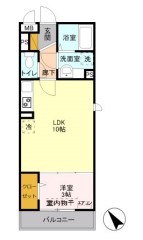 ヘリオス吉川美南 アレスの間取り