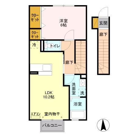 ストラールBの間取り