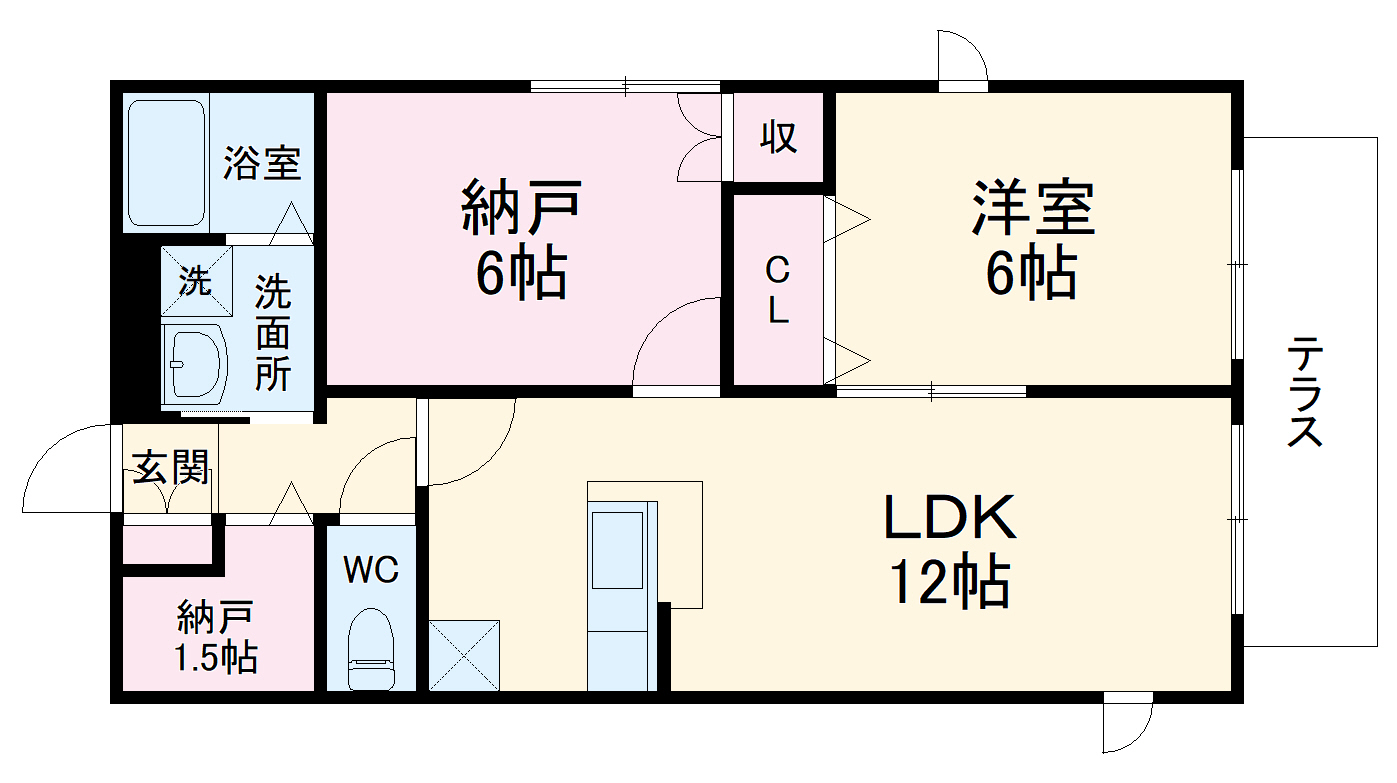 Hebel Maison 長興寺の間取り