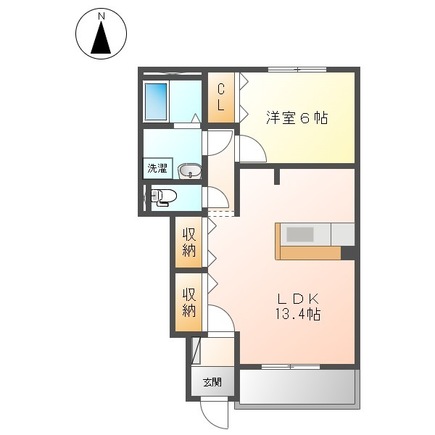 LRステディア Bの間取り