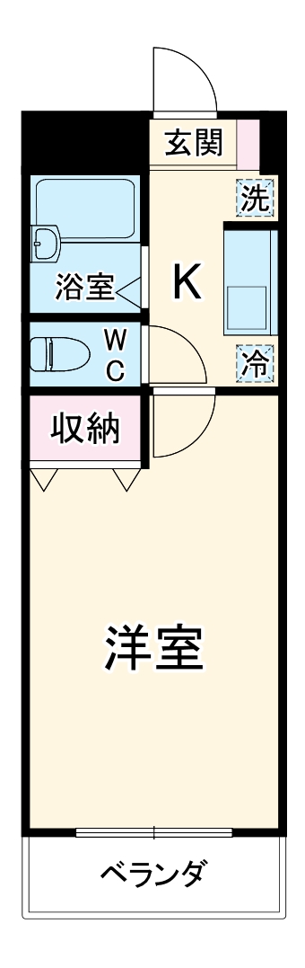 エスポワール元町の間取り