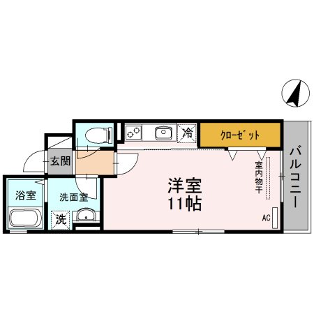 MAISON　DE　SUDの間取り