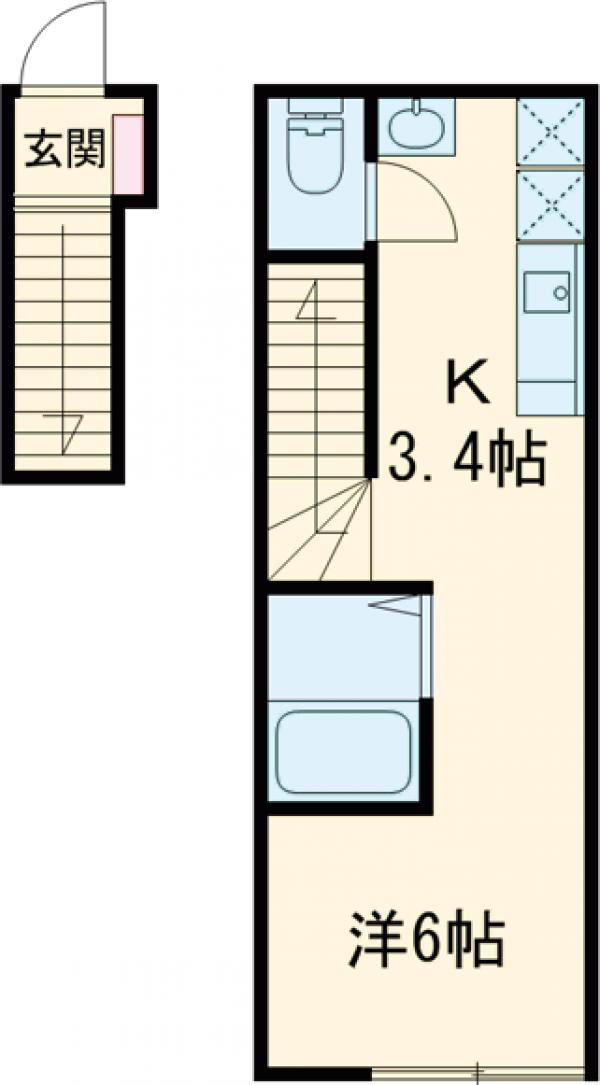 テアトロパッドの間取り