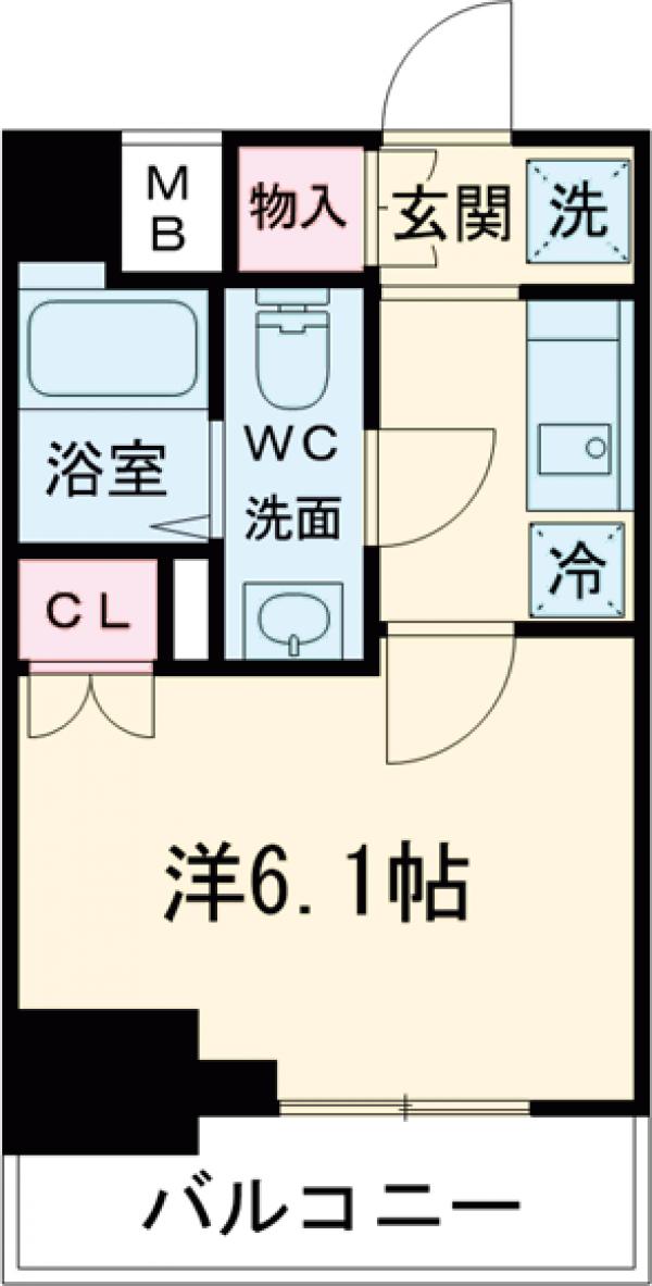 アーバンパークお花茶屋の間取り