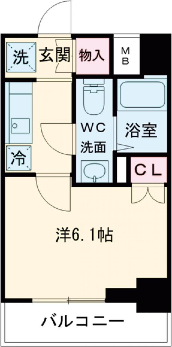 アーバンパークお花茶屋の間取り