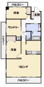 アドバンス新検見川の間取り