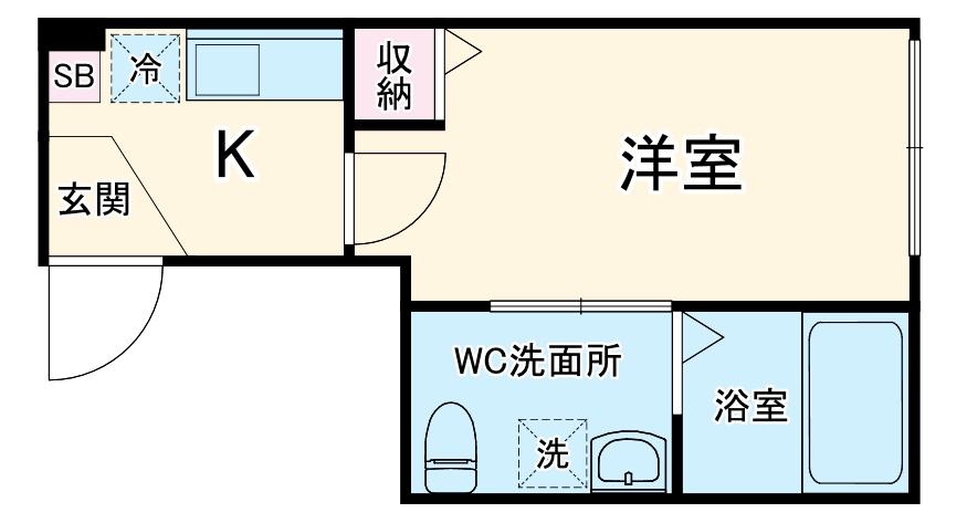 ピア横浜鴨居の間取り