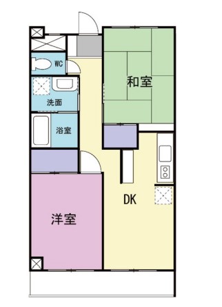 キャッスルコハナの間取り
