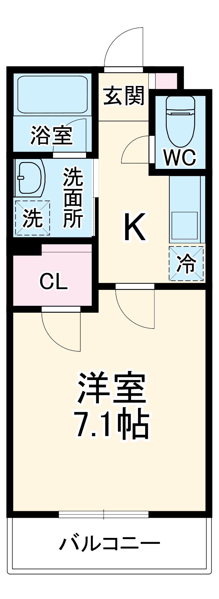 ラントヴィル西船橋の間取り