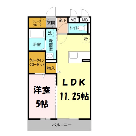 アルバトロスの間取り