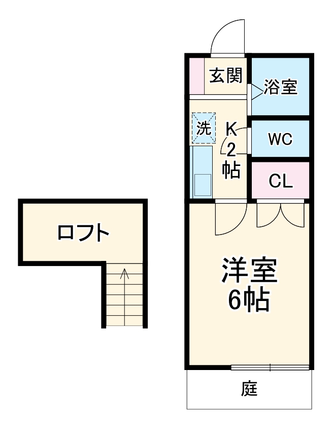 ウィングコート羽根井の間取り