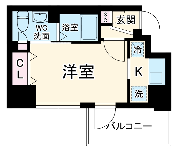 グランカーサ市川国府台の間取り