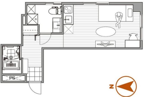 リフィオ王子の間取り