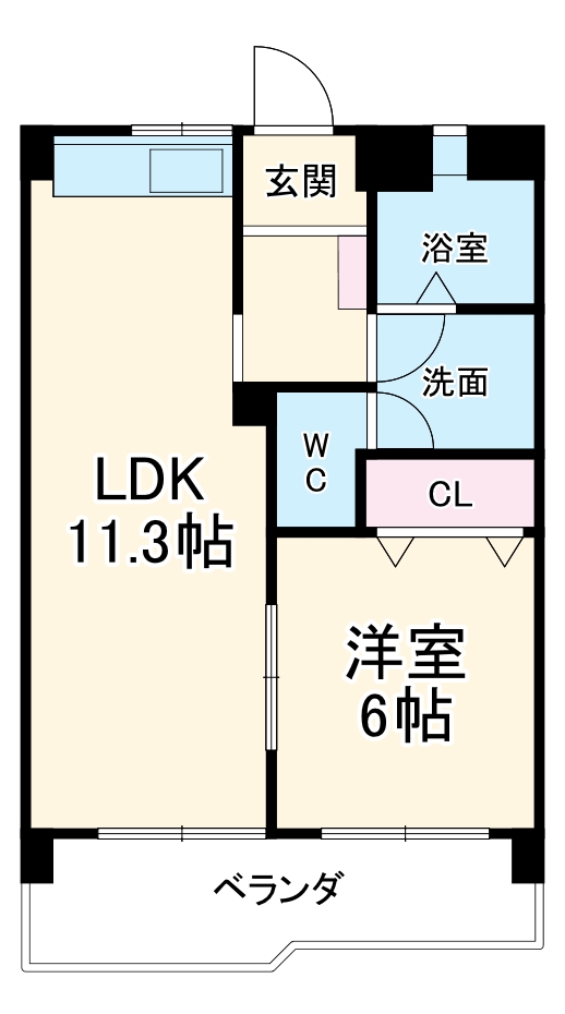メゾン野並の間取り