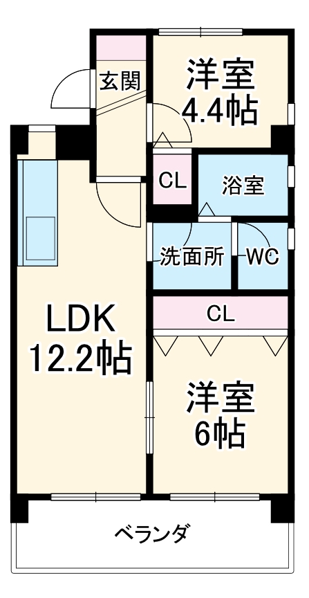 メゾン野並の間取り