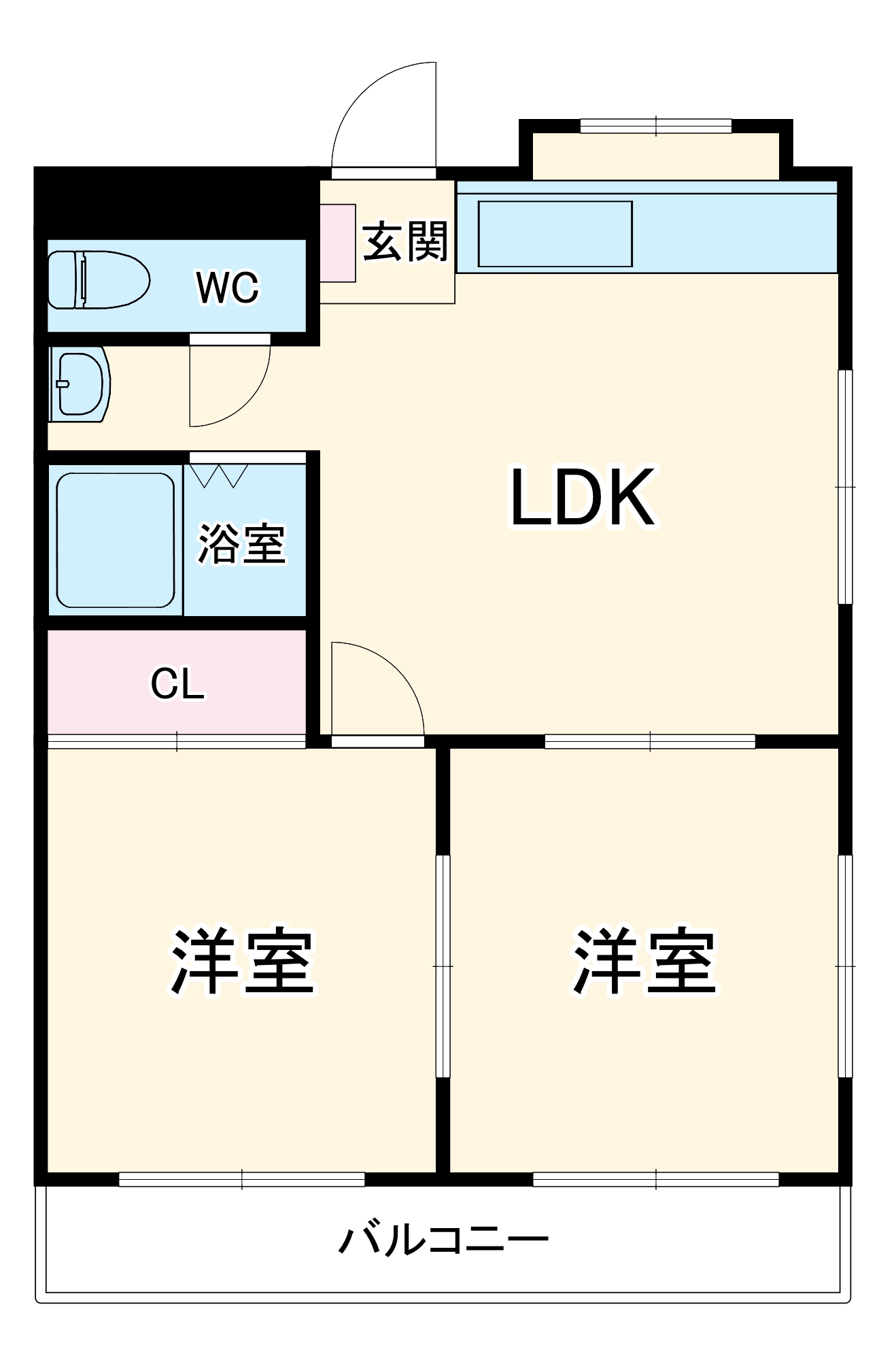 MKマンションの間取り