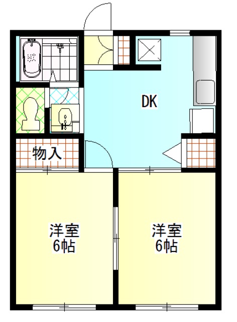 フェニックス柚木の間取り