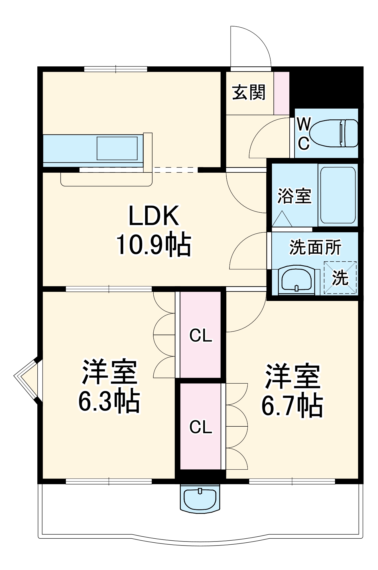 2/26 間取