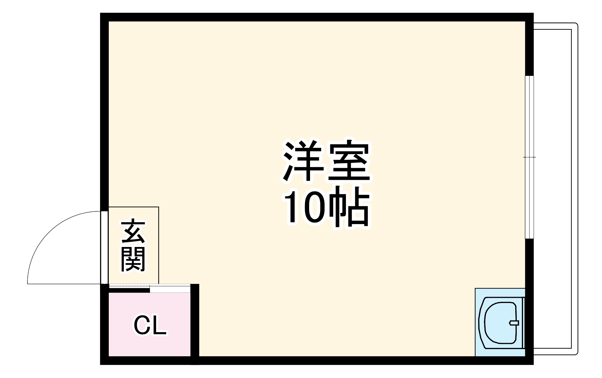 ステータスアパートメント長久手の間取り