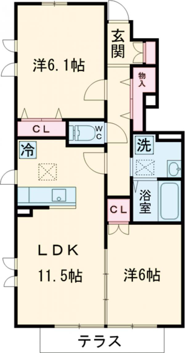 メゾンサクラの間取り