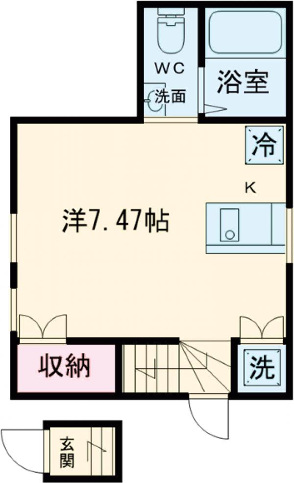 COFFRET千住大橋の間取り