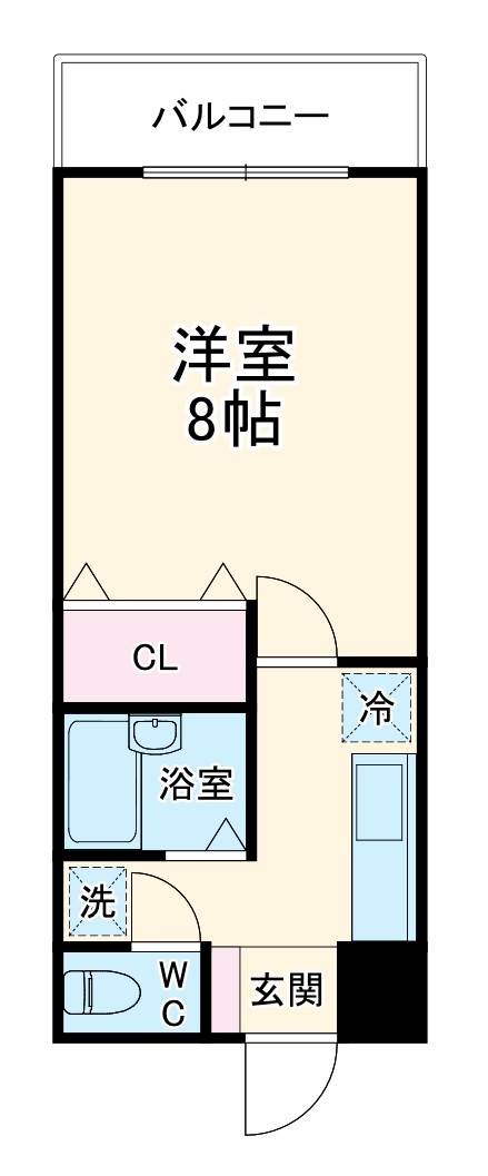 プランドール都筑の間取り