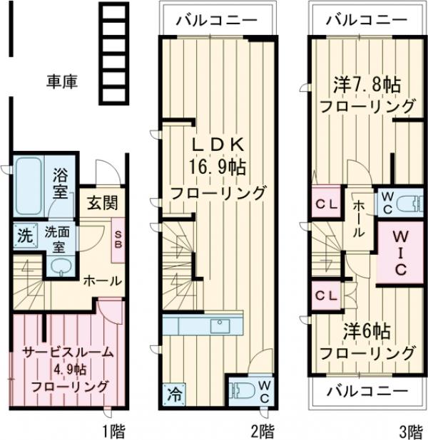 Kolet芝久保町#03の間取り