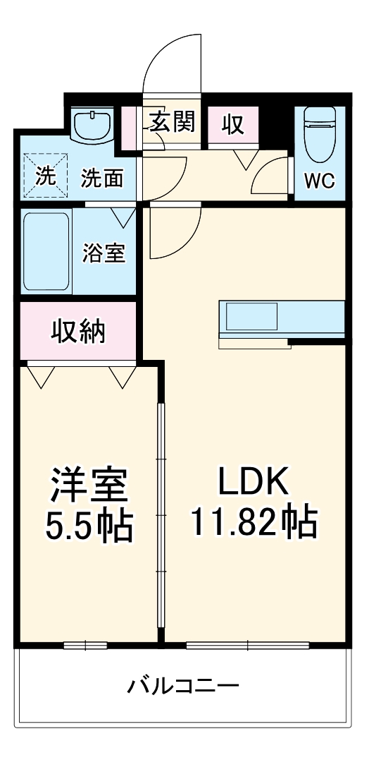 グランストーク碧の間取り