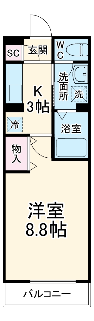 三花土の間取り