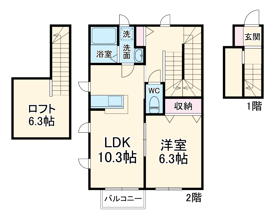 シーマ・ハイムの間取り