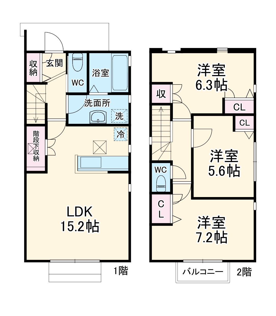 ブリーズの間取り