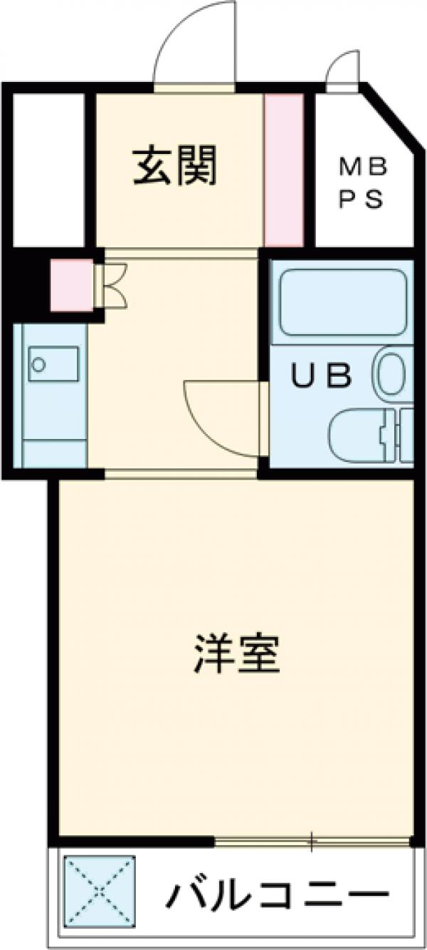 サンライズ若宮の間取り