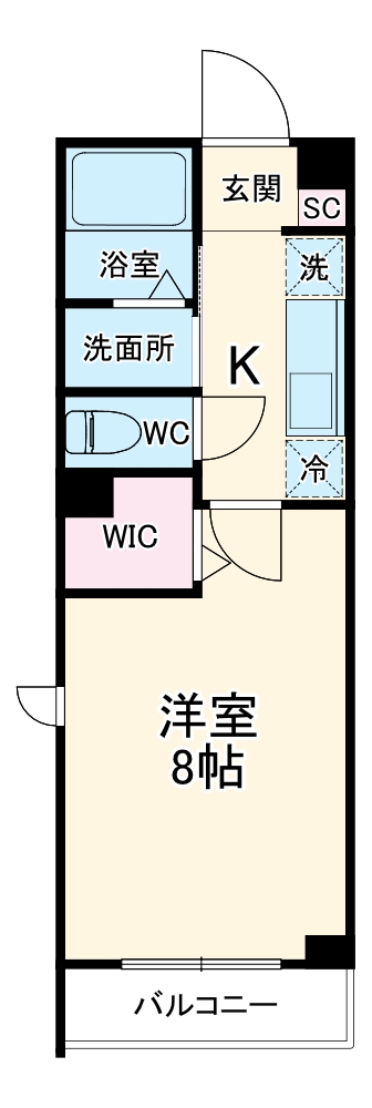 アズーリの間取り