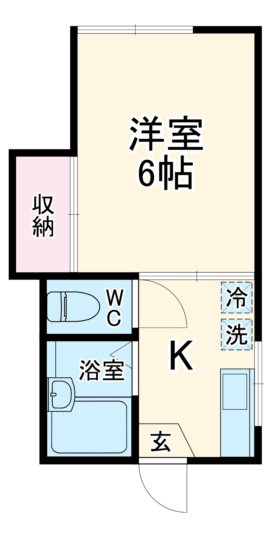 メゾン・エスポアールの間取り