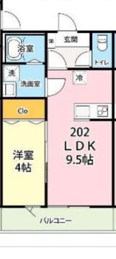キャメル岩槻加倉の間取り