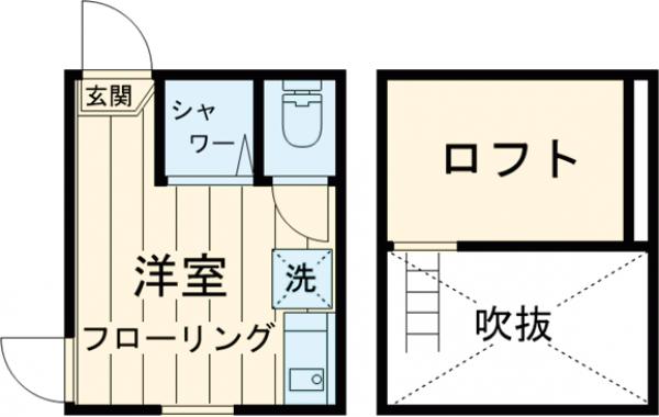 フェリスメリーの間取り