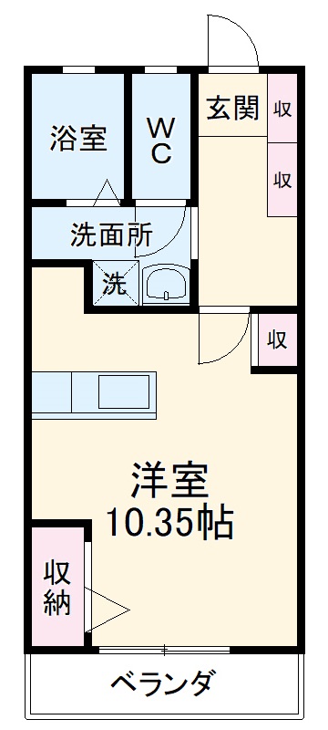 アヴィル旭町の間取り