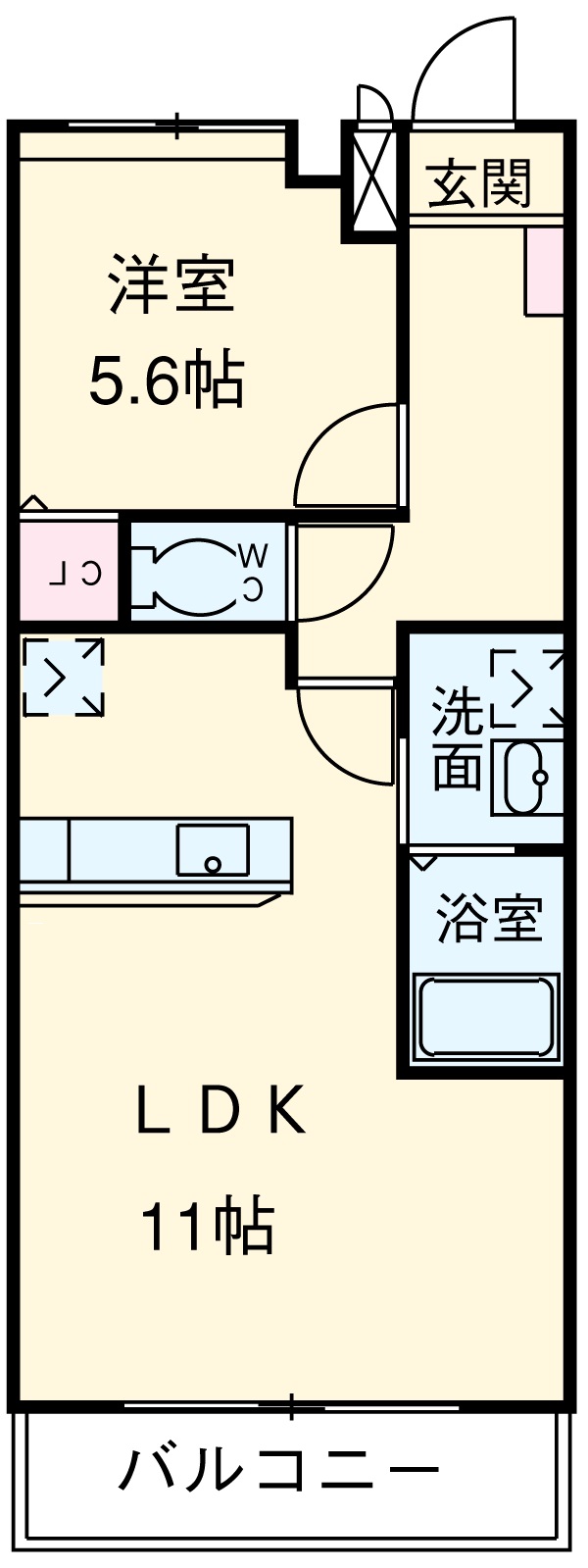 スカイグレイスの間取り