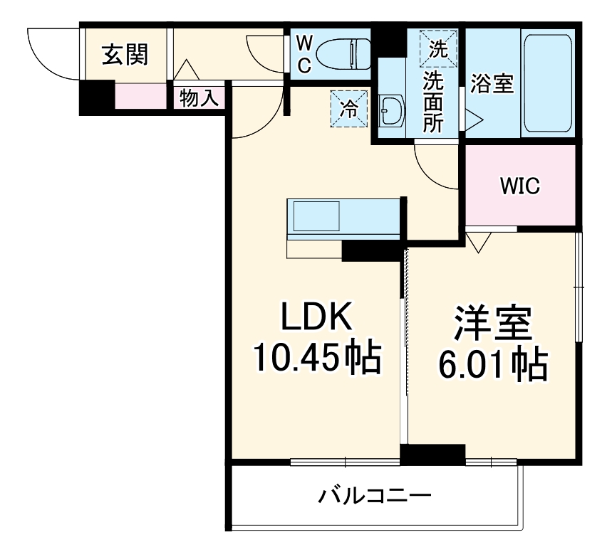 ピュア清水新居の間取り